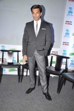 Karan Singh Grover at the Press conference of ZEE TV_s serial Qubool Hain in Westin Hotel, Mumbai on 14th Feb 2013 (33).JPG
